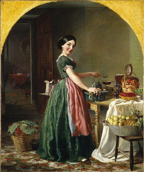 Lilly martin spencer Kiss Me and You'll Kiss the 'Lasses china oil painting image